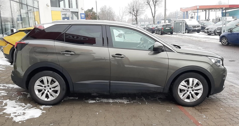 Peugeot 3008 cena 86900 przebieg: 44294, rok produkcji 2019 z Konin małe 254